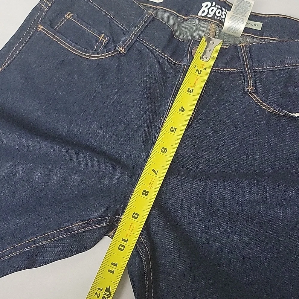 Girls B'gosh Boot Cut Jeans, Size 12P(31 x  25) Dark Wash, Adjustable Waist